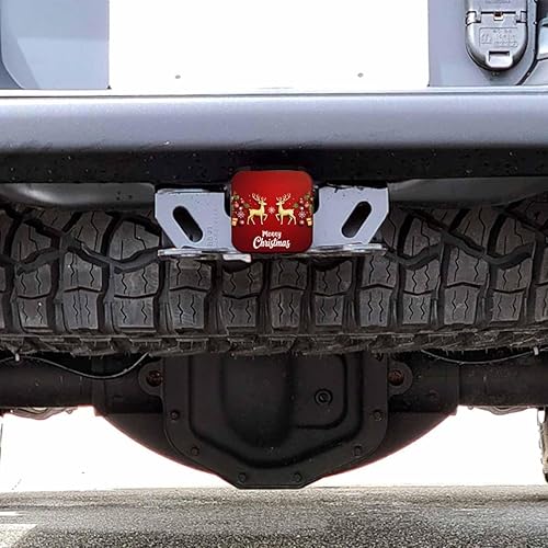 Vista 90 de Cubierta de enganche de receptor de 2 pulgadas, rosas, flores rojas, rosas, resistentes, cubiertas de enganche de receptor, cubierta de enchufe