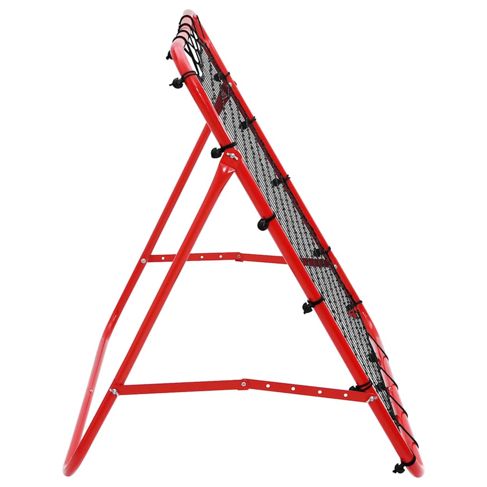 Homgoday Red de Rebote Ajustable para fútbol 100 x 100 cm Montaje Sencillo