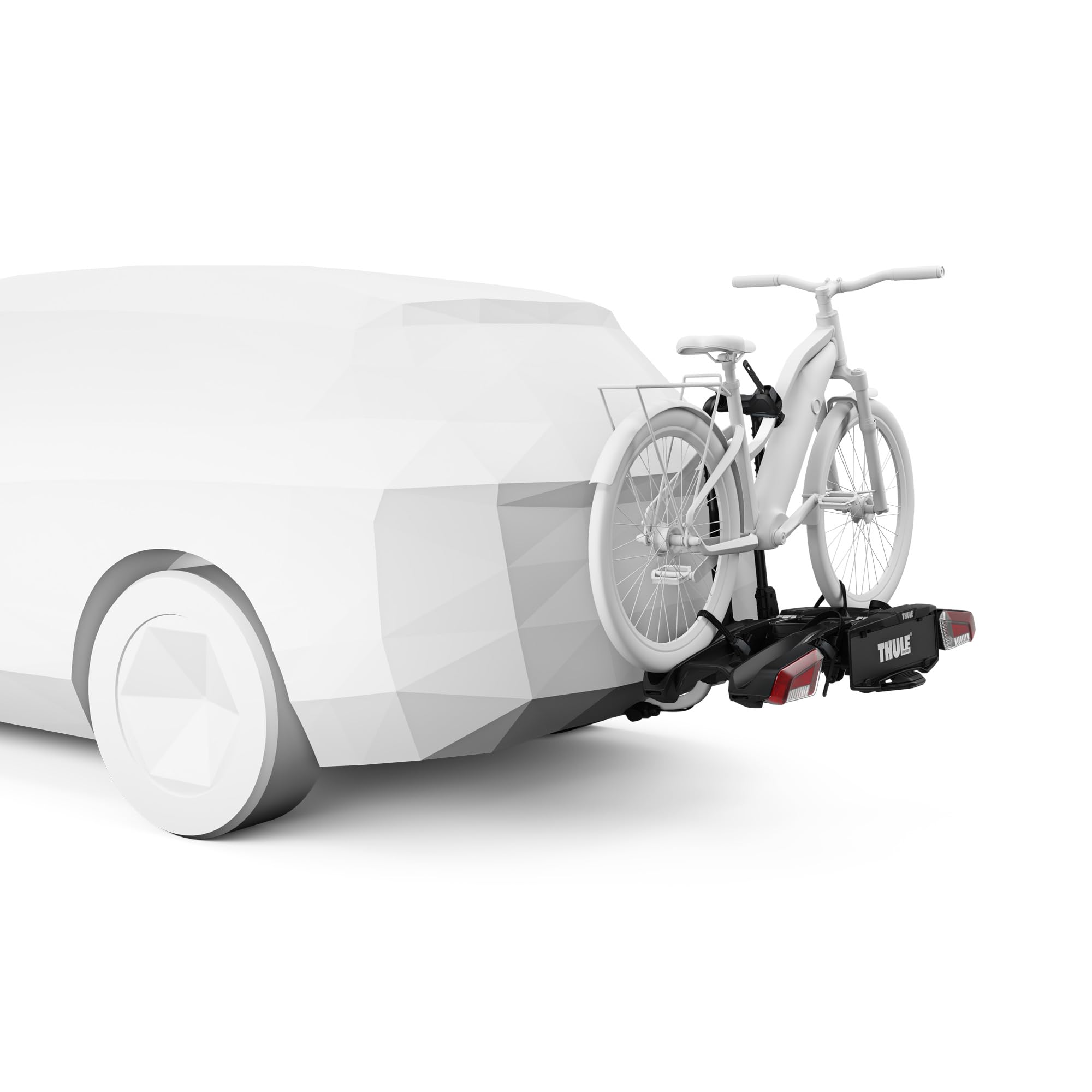 Thule Easyfold 3 Platform Tow Hitch Bike Rack Black, 2(3) bikes