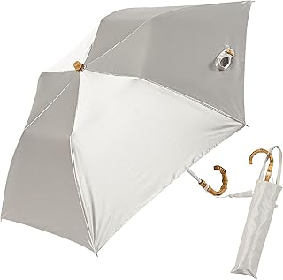 assa 日傘 晴雨兼用 折りたたみ傘 艶やか サテン生地 竹ハンドル 大人 かわいい レディース UVカット100 遮光 2段式折りたたみ 50cm