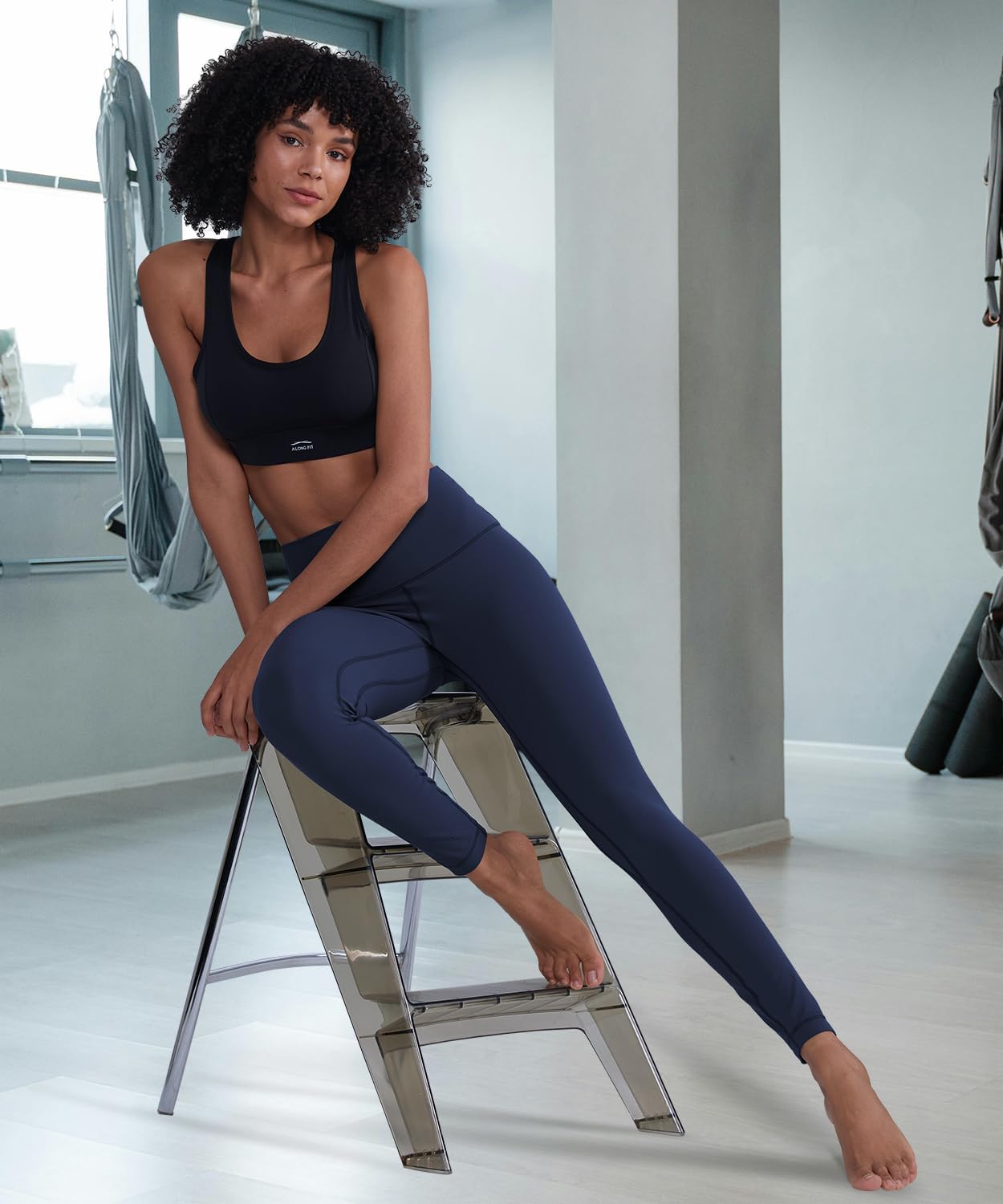 ALONG FIT High Waisted Leggings for Women,25’’ Buttery Soft Yoga Pants Workout Leggings with Inner Pocket for Gym Runnging - Image 6