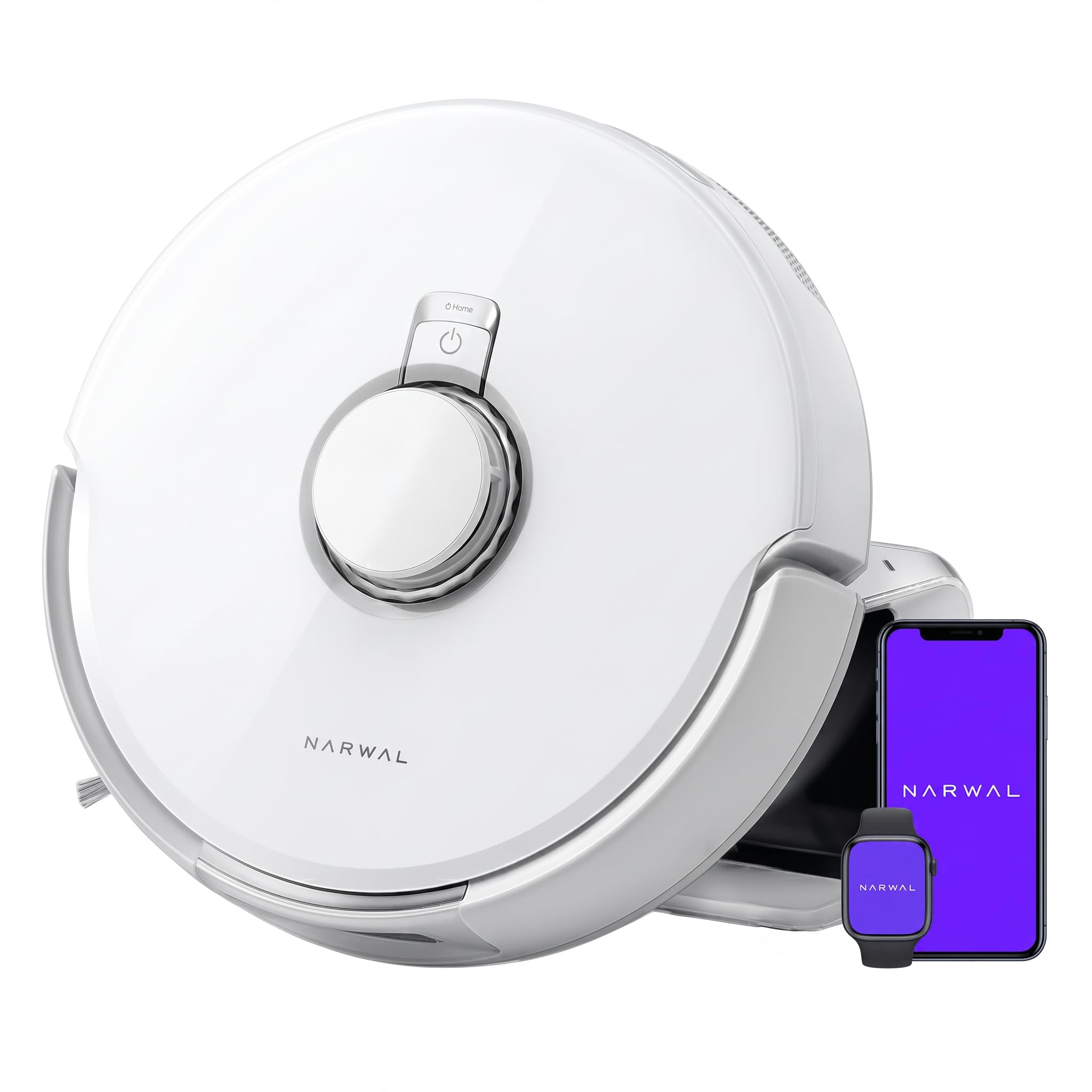 NARWAL Freo X20 Plus Robot Vacuum and Mop, 7-Week Dust Storage, Zero Tangles, 13000Pa Suction, Mopping, Tri-Laser Obstacle Avoidance, LiDAR Navigation, Multi-Floor Mapping and App Control - 2026-image-5