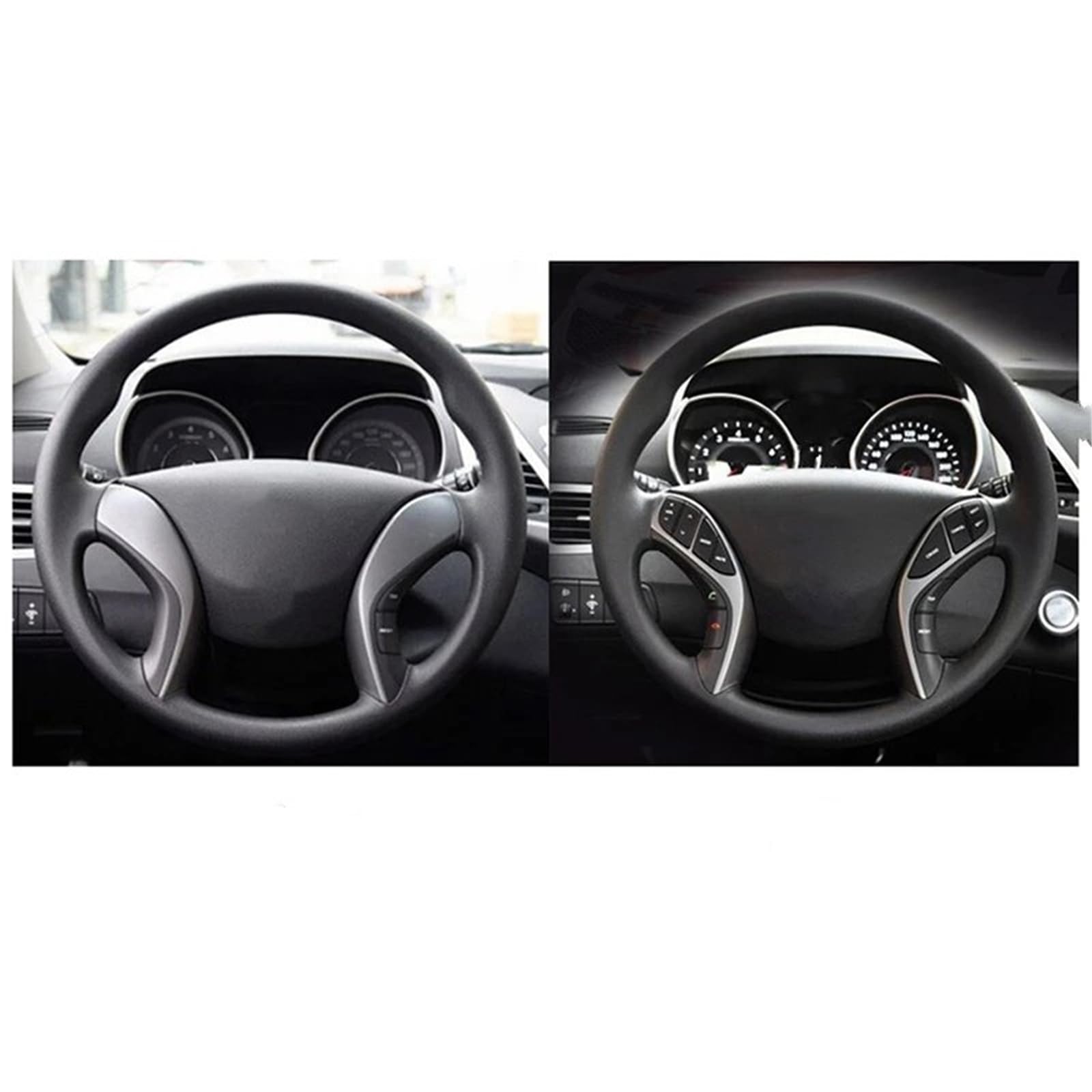 Hyundai dla Elantra 2012 2013 2014 2015 samochodowy wielofunkcyjny przełącznik kierownicy samochód Cruise pilot muzyka przyciski akcesoria samochodowe