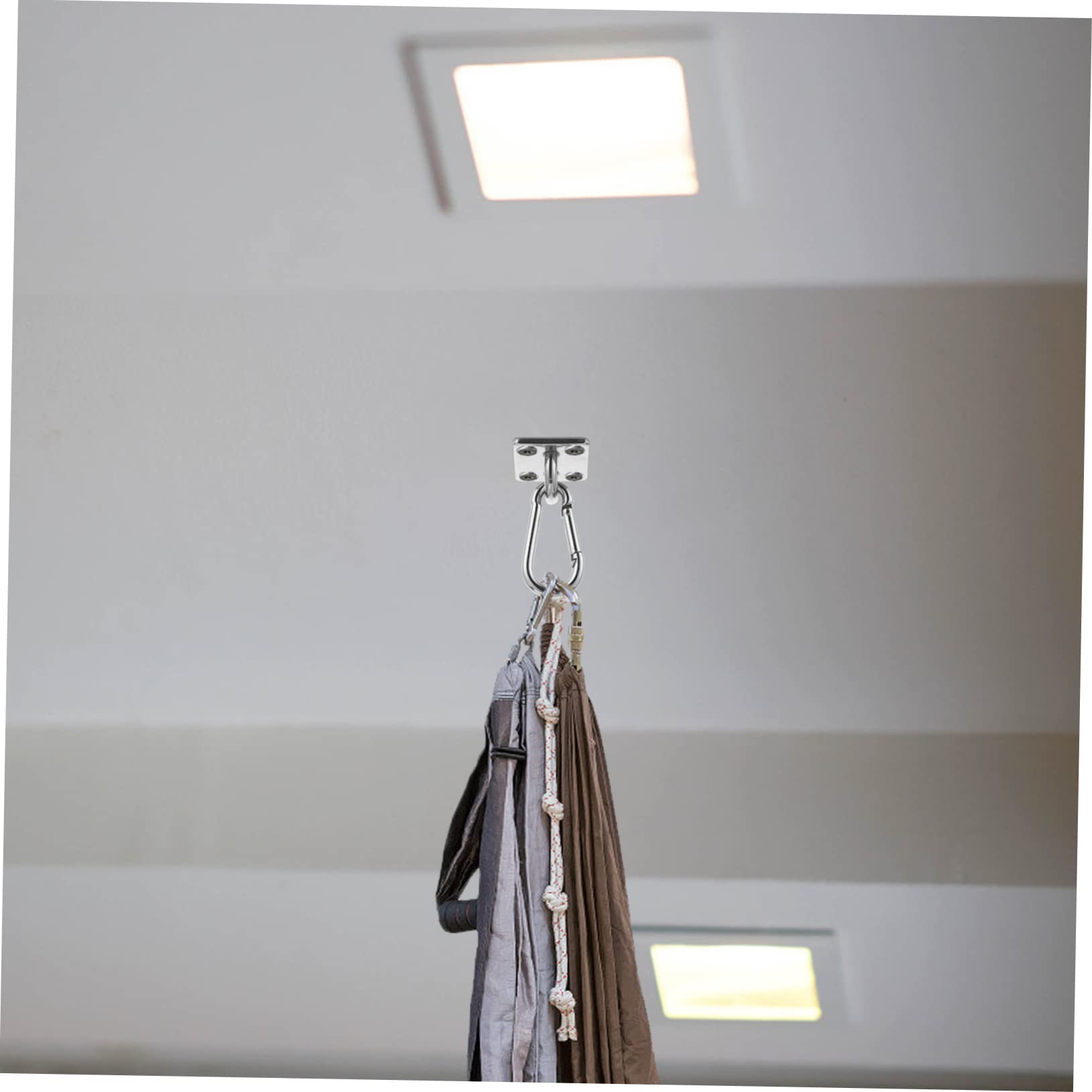 OFFSCH Hammock Swing Hook for Swing 1 Set of Stainless Steel Fixed Plate for Indoor/