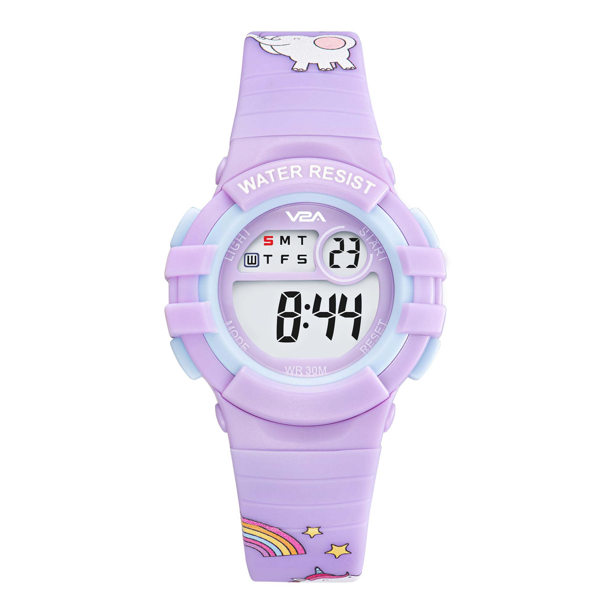 Girls Kids Watch - Gifts for Girls Age 3-10 30 M Waterproof Digital Sports Watches for 3 4 5 6 7 8 Year Old Girls-image-15
