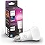 Philips Hue White and Colour Ambiance 10.5W Equivalent 75W A19 Base E26 LED Smart Bulb, Colour Changing, Bluetooth & Zigbee C