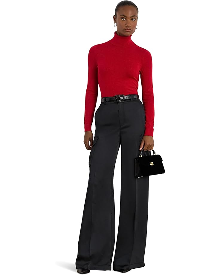 Lauren Ralph Lauren Silk-Blend Turtleneck Sweater - #4 of 4