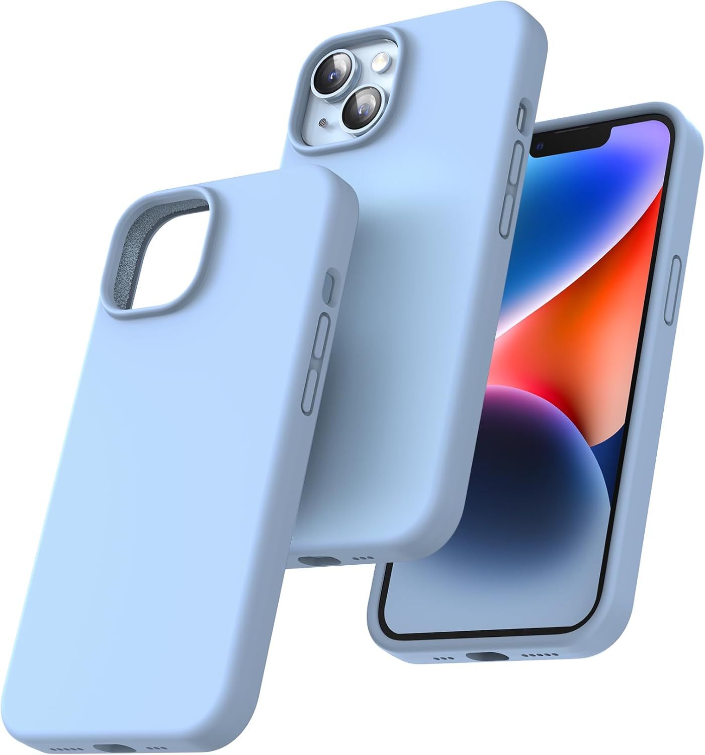 TOCOL Silicone for iPhone 14 Case 6.1-Inch, Liquid Silicone Multi-Color Slim Silky-Soft Touch Anti-S… TOCOL Silicone for iPhone 14 Case 6.1-Inch, Liquid Silicone Multi-Color Slim Silky-Soft Touch Anti-S…