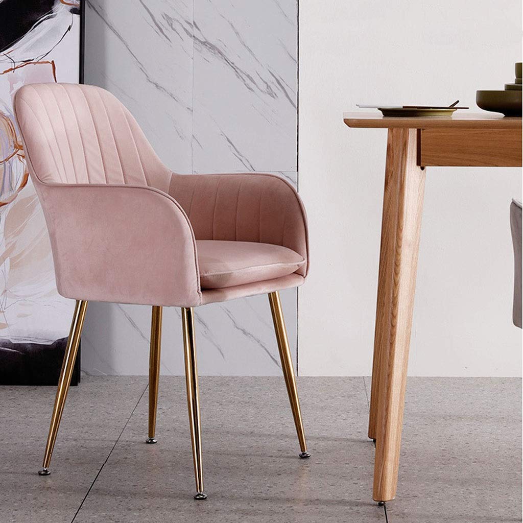 Amazon.co.jp: NZDY ベルベットの生地ダイニングチェアキッチン