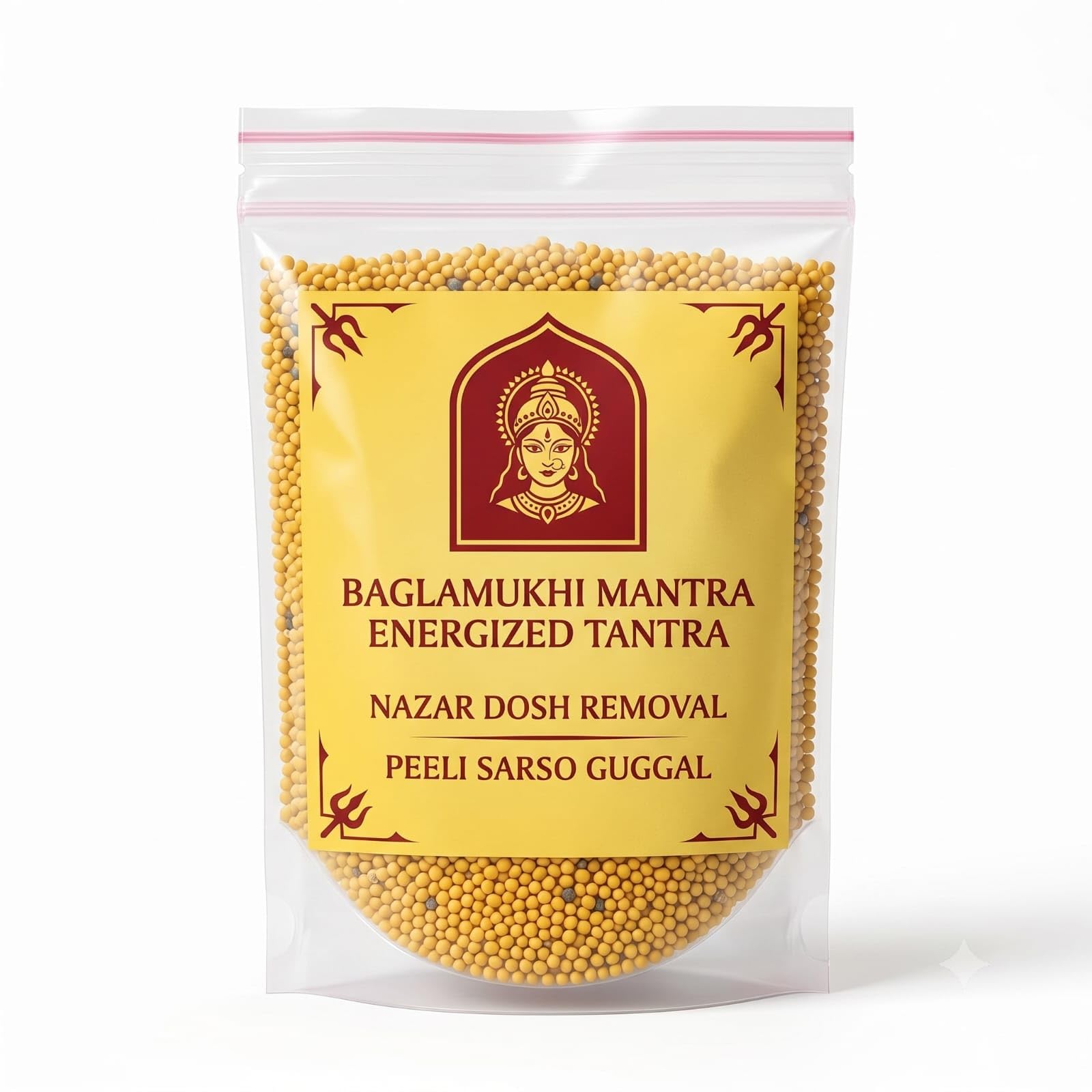 DivineAura Baglamukhi Mantra Energized Tantra Nazar Dosh Removal Peeli Sarso Gugaal Dhuni for Men/Women/Child/Home/Office | Evil Eye Negativity Remover | 100% Natural Sambrani Dhuna Dhoop-image-15