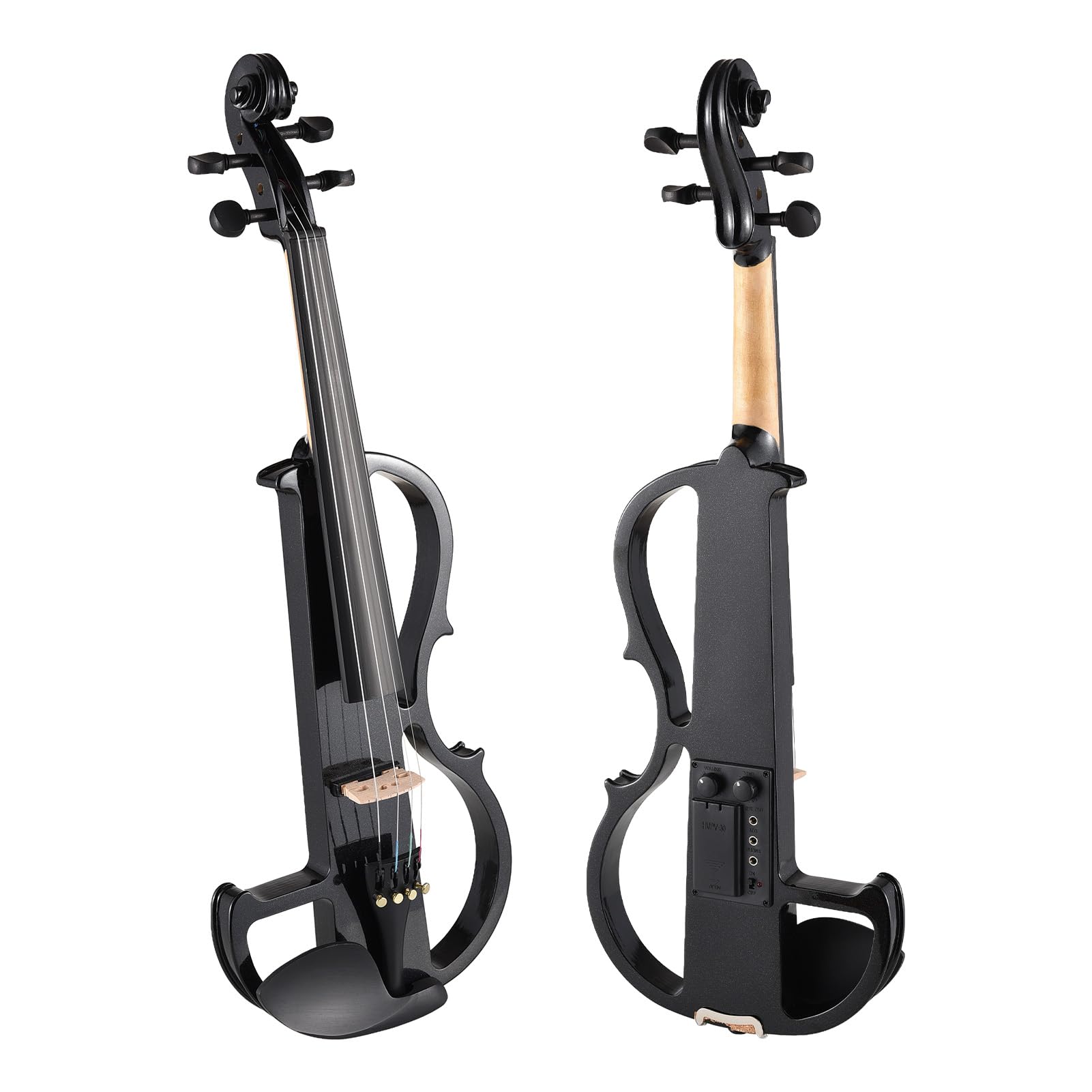4/4 Violín Juego de Tamaño Completo Violín Eléctrico Silencioso Profesional Para Estudiantes Para Principiantes Violín Eléctrico de los Estudiantes de los Estudiantes con