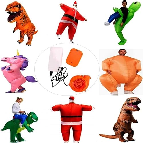 Miniatura 3 de Mini ventilador para disfraz de dinosaurio o cabeza de mascota de muñeca u otros trajes inflables de ropa de juego