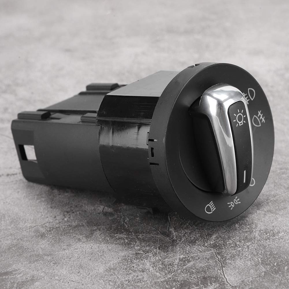 Akozon Headlight Fog Light Switch OEM: 1C0941531 3BD941531A 1C0941531A