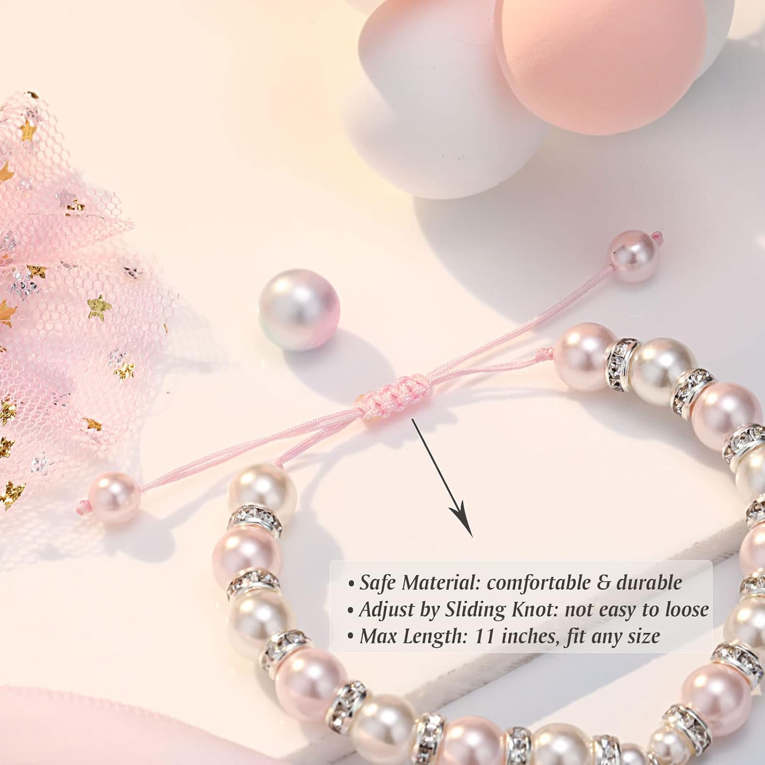 Goddaughter Gifts from Godmother Godfather Goddaughter Bracelet, Baptism First Communion Gifts Birthday Gifts for Goddaughter Girls - Image 5