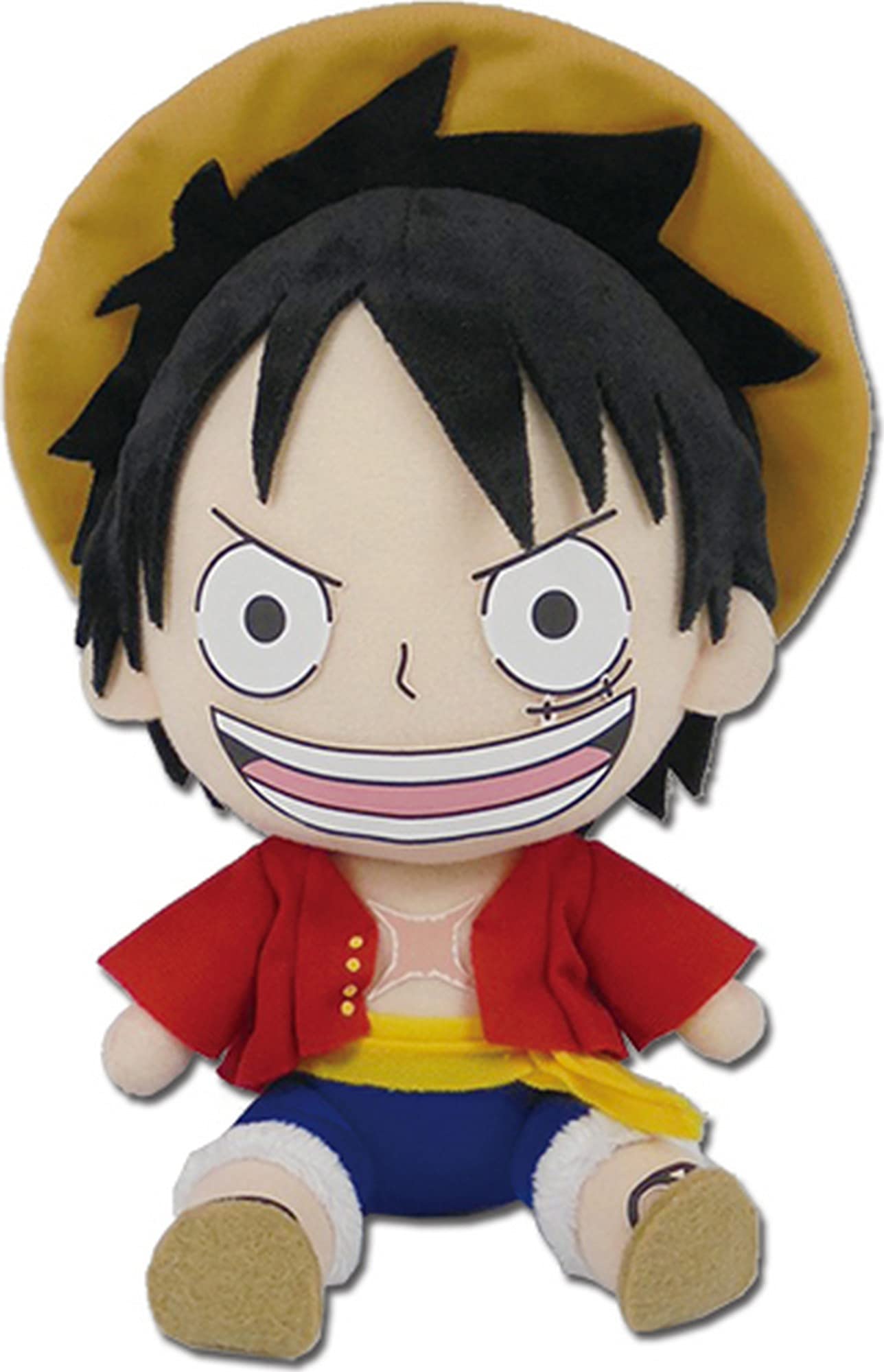 Great Eastern Entertainment One Piece- Zou Arc Luffy Sitting Plush 7" H