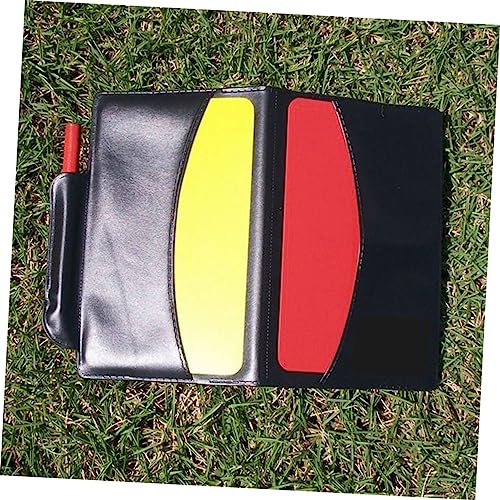 Set árbitro fútbol con tarjetas y silbato metálico miniatura 3