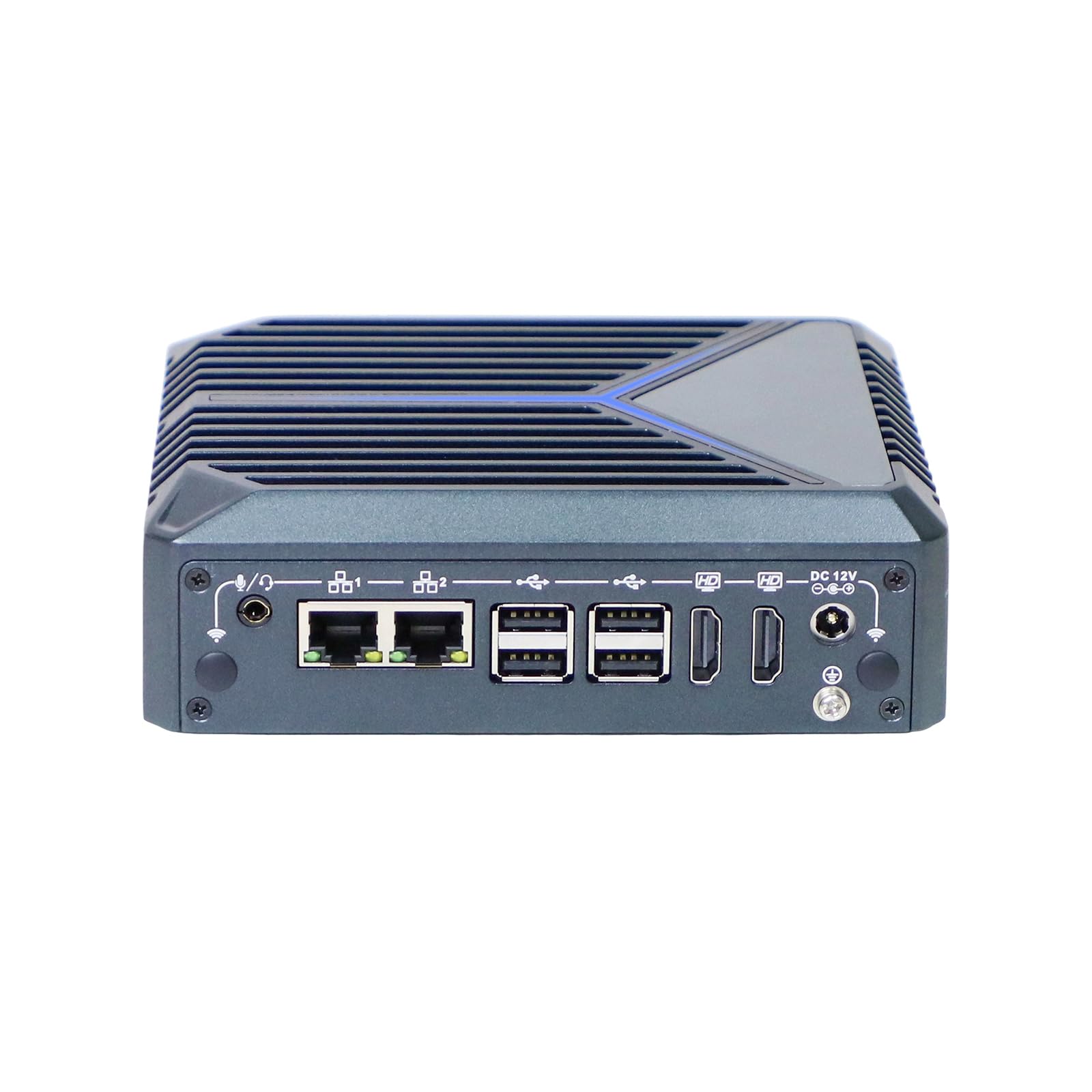 Fanless Mini PC, Desktop Computer, HTPC, Kodi Nano Box, Windows 11 / Linux Ubuntu, N150, BX13, CNVio2 WiFi6, BT 5.2, TPM2.0, 2 COM, 2 LAN, 2 HDMI, 8G RAM, 5126G SSD