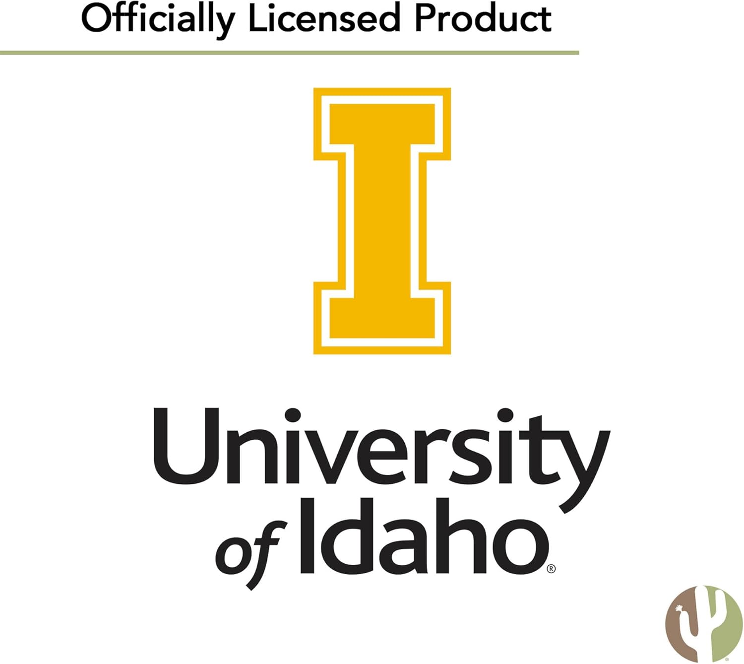 Desert Cactus University of Idaho UI Flag - 3 x 5 Feet Vandals Banner, Indoor/Outdoor Durable Fabric, 100% Polyester Design (Style 1)