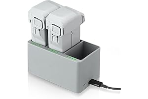 2-Pack Mini 3 Pro/Mini 3 Batteries with Bi-Directional Charging Hub