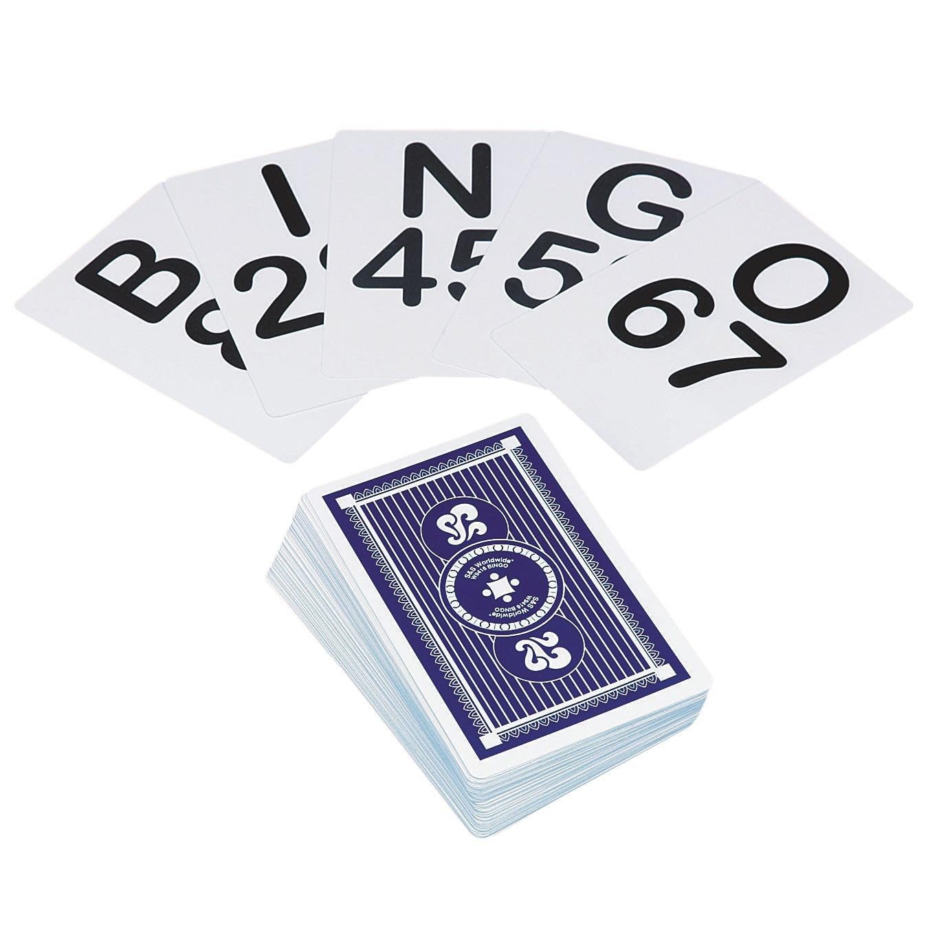 S&S Worldwide - Tz-Yw-056 Jumbo Bingo Calling Cards