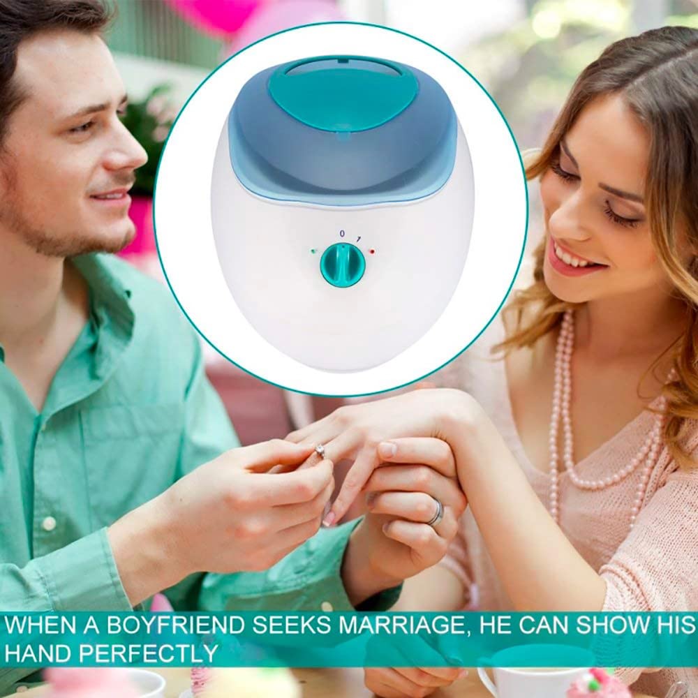 Bagni Di Paraffina Da 200 W 3 Litri Con Scudo Termico, Bagno Di Cera Di Paraffina Per Mani E Piedi, Si Prende Cura Della Pelle Ruvida, Secca O Stressata,Per Uso Domestico Nel Salone Di Bellezza,Blue