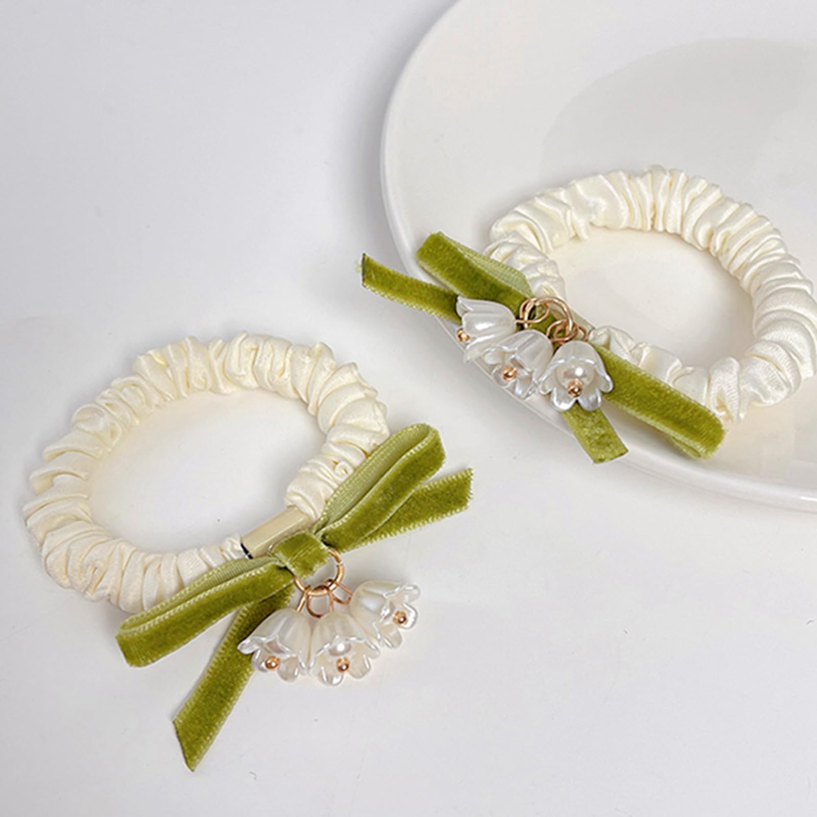 Amazon.com : Heyiminy Elegant Lily of the Valley Floral Hair 