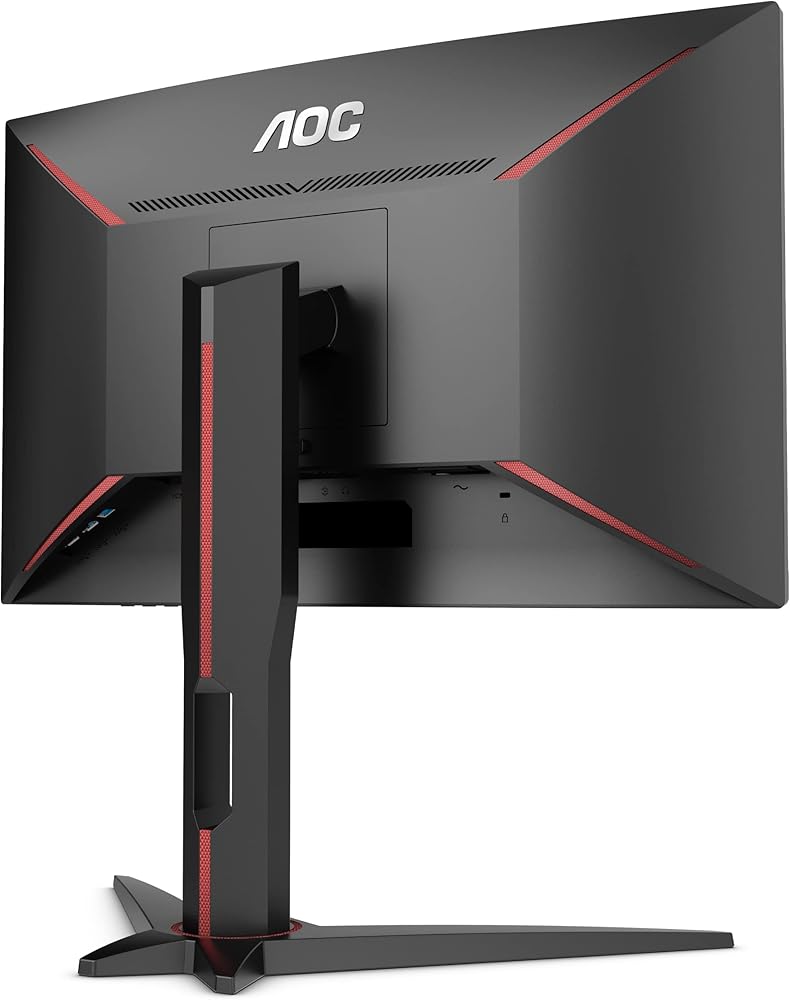 AOC C24G1 24" Curved Frameless Gaming Monitor, FHD 1080p, 1500R VA panel, 1ms 144Hz, FreeSync, Height adjustable, VESA, 3-Year Zero Dead Pixels thumbnail 5