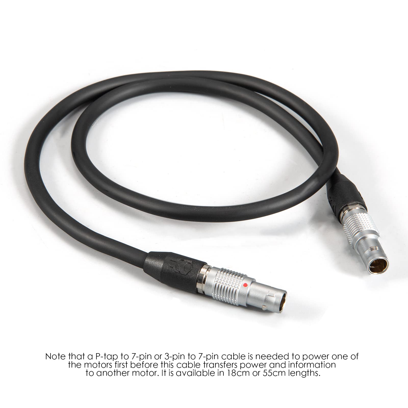 7-Pin Power Cable For Tilta Nucleus-M Wireless Follow Focus – Custom Length