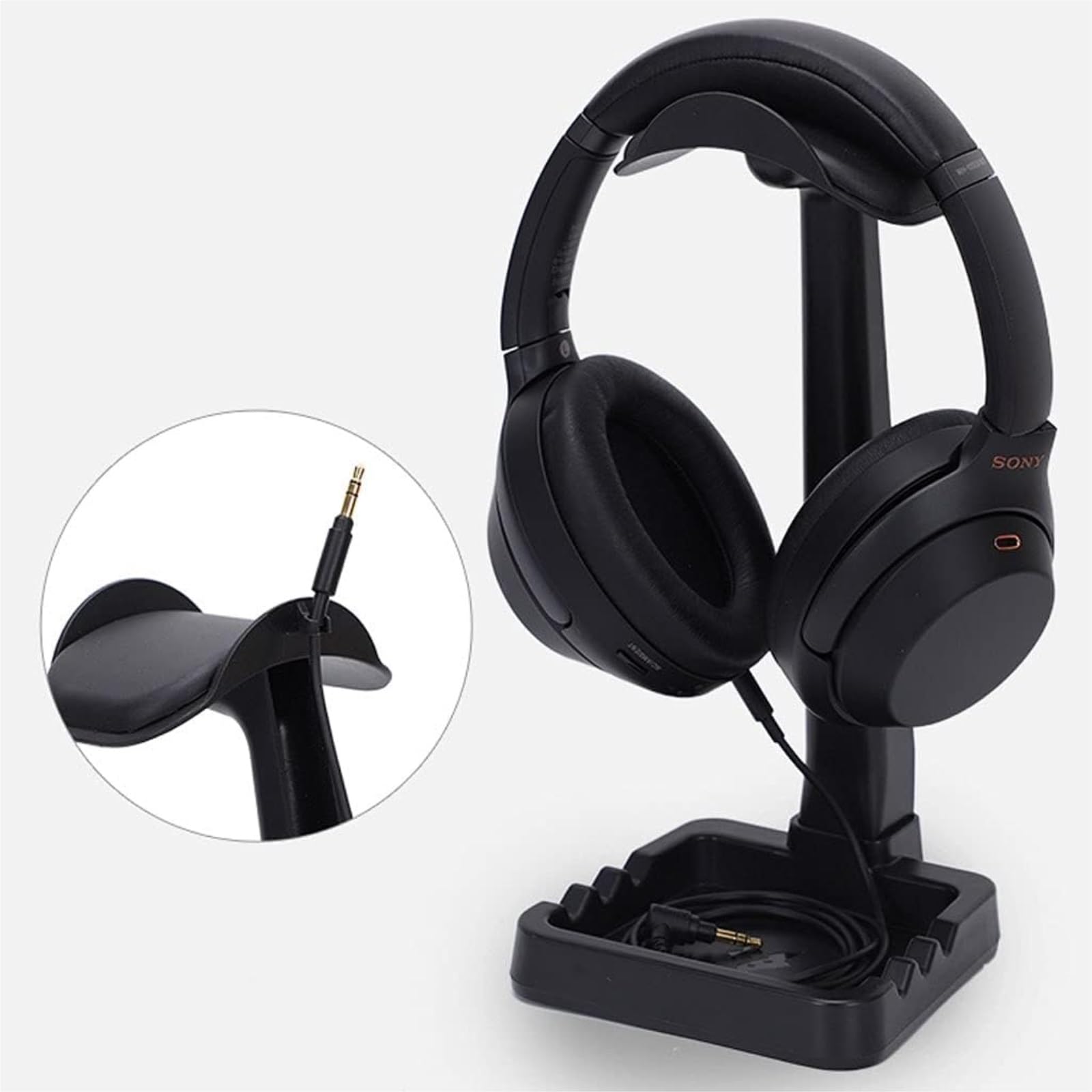 Supporto per cuffie, gancio per cuffie per giochi, organizer da scrivania, supporto per cuffie di alta qualità per accessori da gioco per PC, design a ribalta