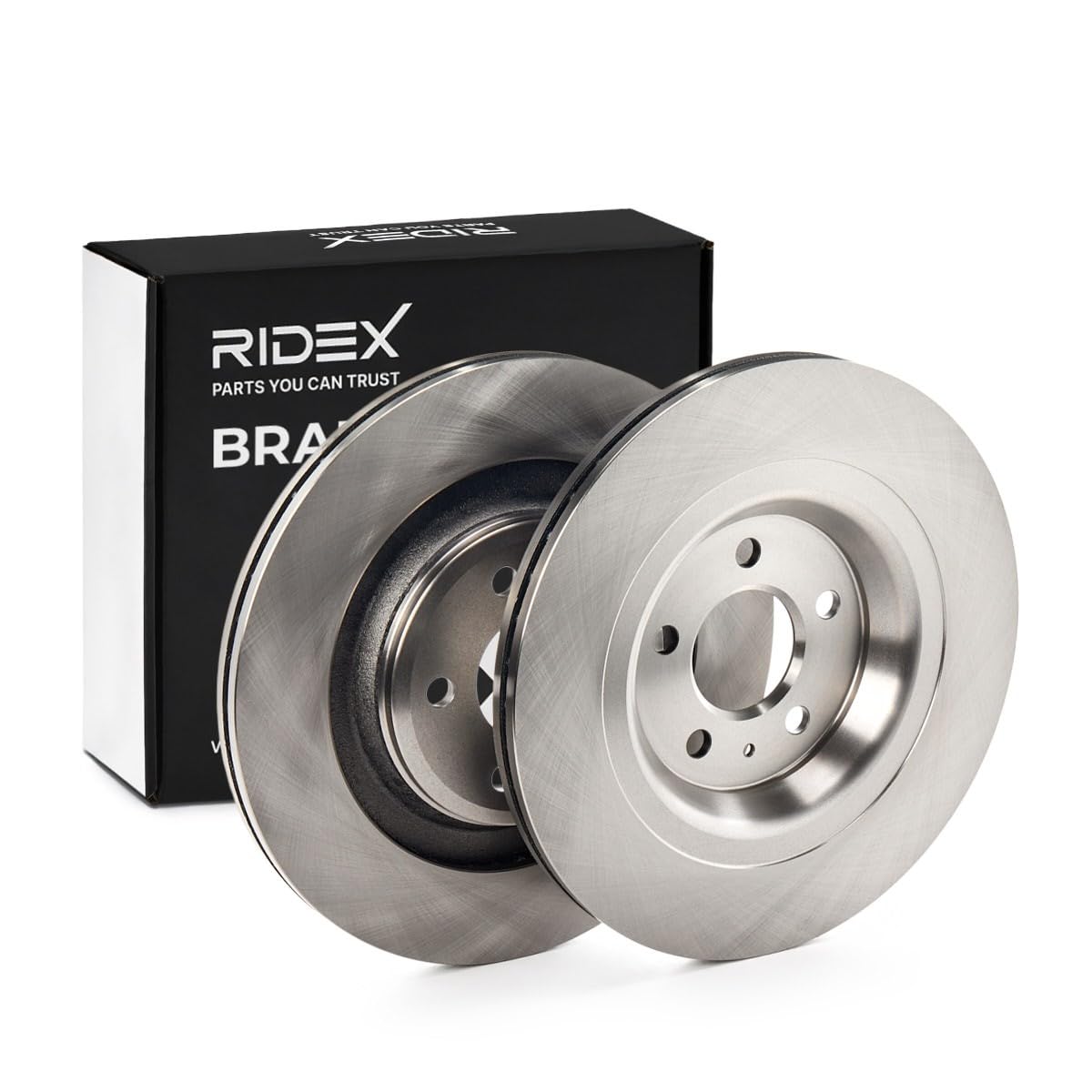 RIDEX 82B0630 2x Disco freno Posteriore senza viti/bulloni Compatibilità con AUDI Q5 8RB
