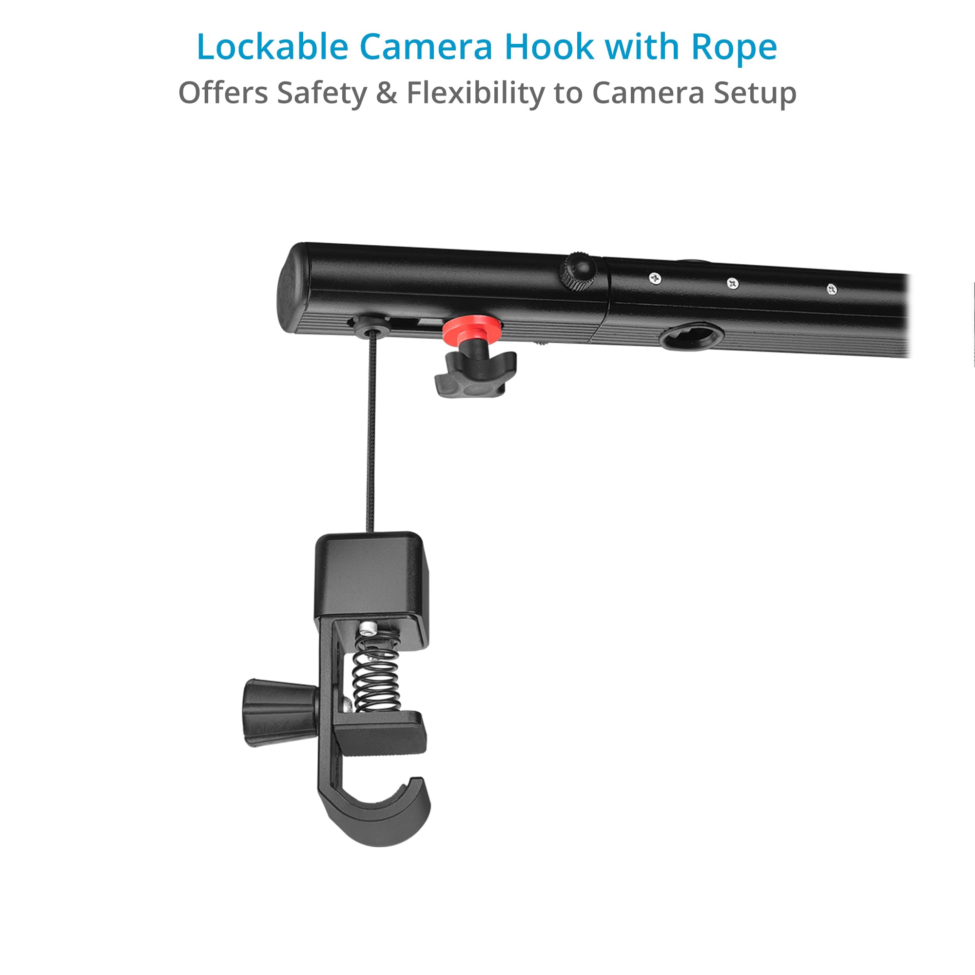FLYCAM Flowline 500N - Giubbotto di supporto ergonomico professionale per fotocamera, carico utile fino a 10-12 kg, barra superiore da 52,1 cm con estensione del braccio da 17,8 cm, adatta a diverse