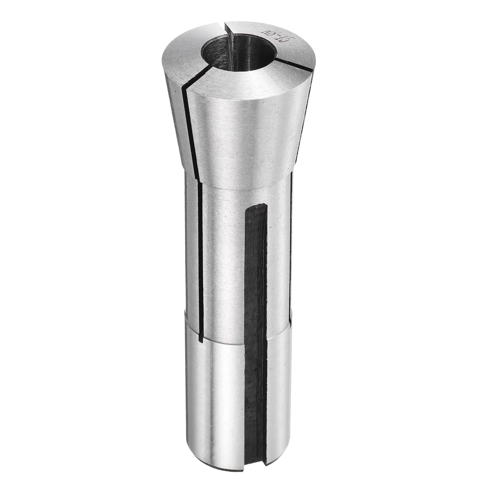 sourcing map R8 15mm (19/32") Round Collet 7/16-20UNF Thread R8 Precision Round Spring Collet Mill Chuck Holder 0.015mm Accuracy for CNC Engraving Machine Milling Lathe Tool, Silver