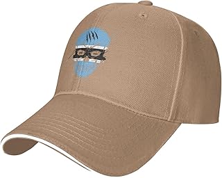 Creative Botswana Patriot Skull National Flag Baseball Cap for Men Women Low Profile Adjustable Outdoor Golf Dad Hat