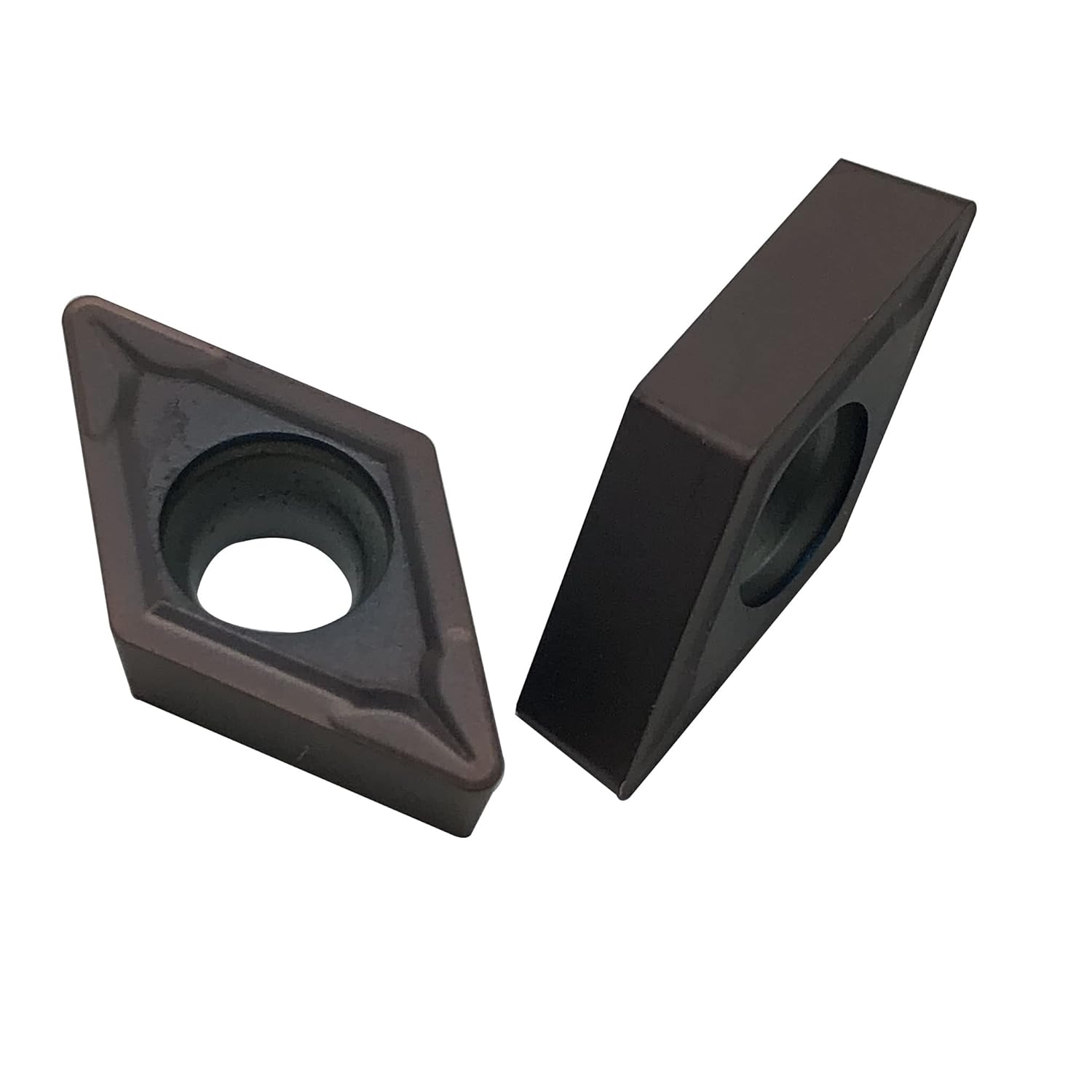 GBJ 10pcs DCMT11T308 DCMT32.52 MM25 Lathe Carbide Turning Inserts Used on P M K for SDJCR SDQCR SDACR Lathe Turning Holder (DCMT11T308 MM25)