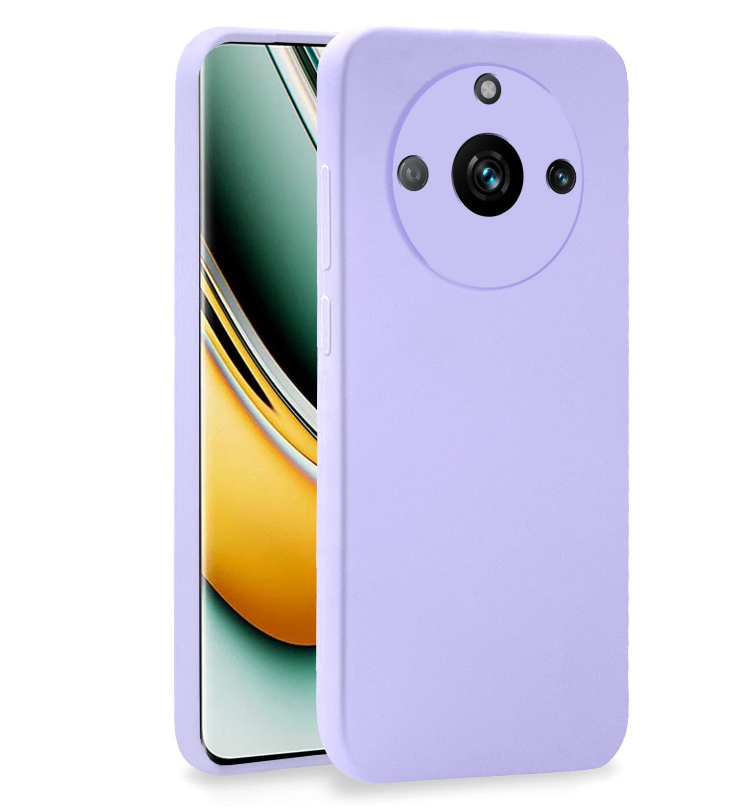 Pikkme Realme 11 Pro / 11 Pro Plus 5G Back Cover Soft Matte Liquid Silicone TPU | Camera Protection | Shockproof Slim Back Case for Realme 11 Pro / 11 Pro Plus 5G (Purple) (B0CHZ1CRY7) Amazon Price History, Amazon Price Tracker