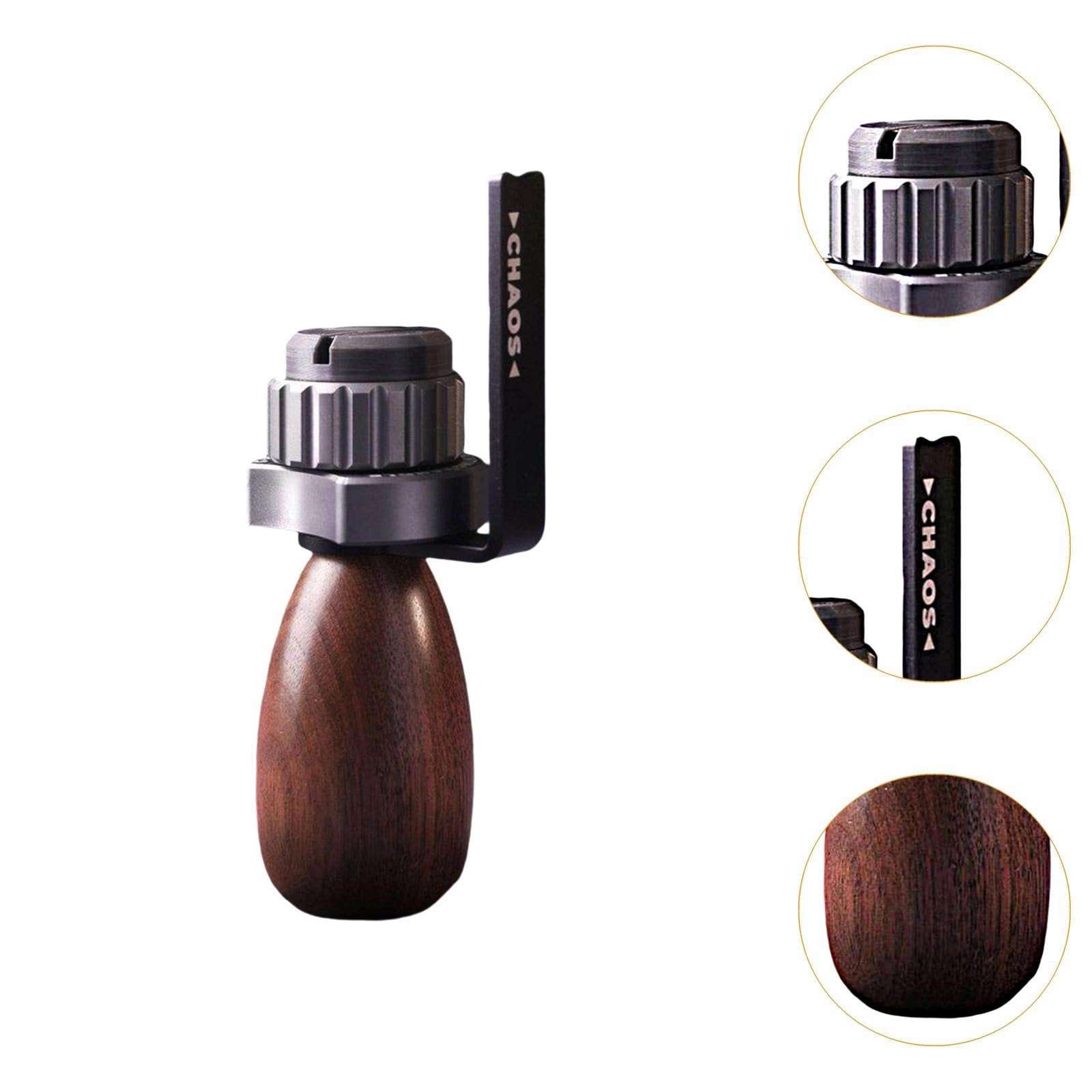 Maniglia per Pittura in Miniatura, Supporto per Modelli Hobby con Rotazione 360°, Legno e Metallo, 13.3 cm (5.24 pollici)