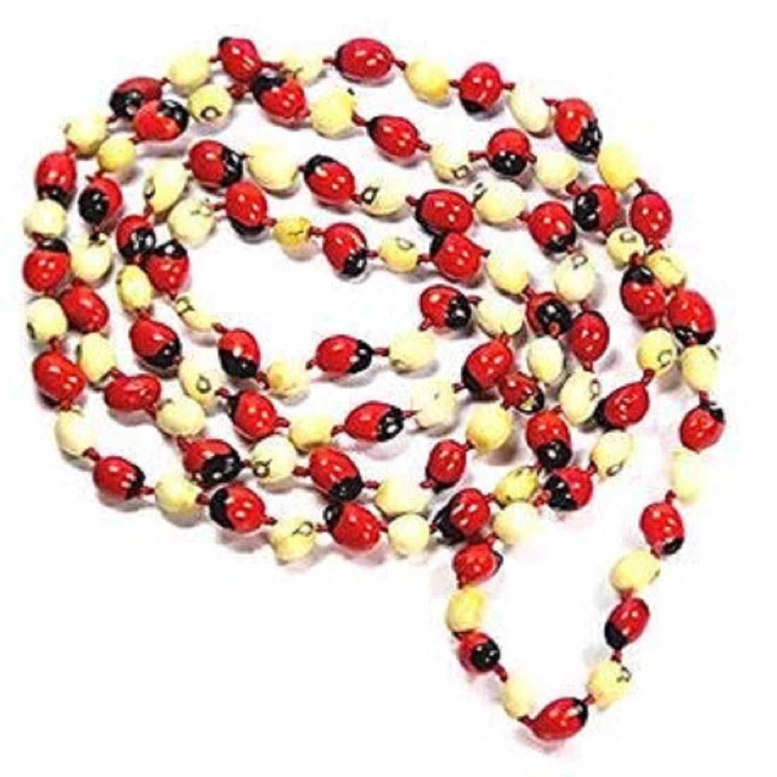 Red & White Gunja Chirmi Mala for Health Wealth & Fame and for Astrological Purpose-image-29