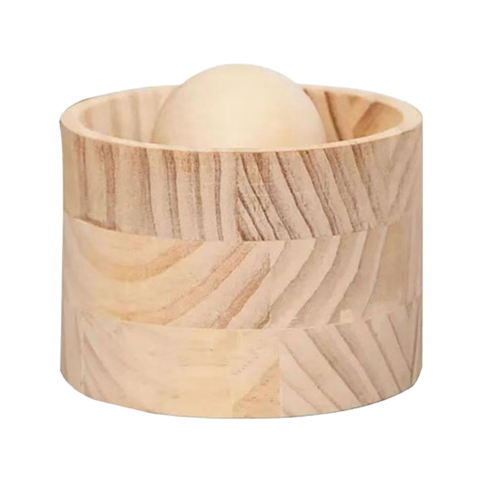 ATORSE Wooden Dumpling Press Tool Wooden Dumpling Roller for Party Household Picnic-image-28