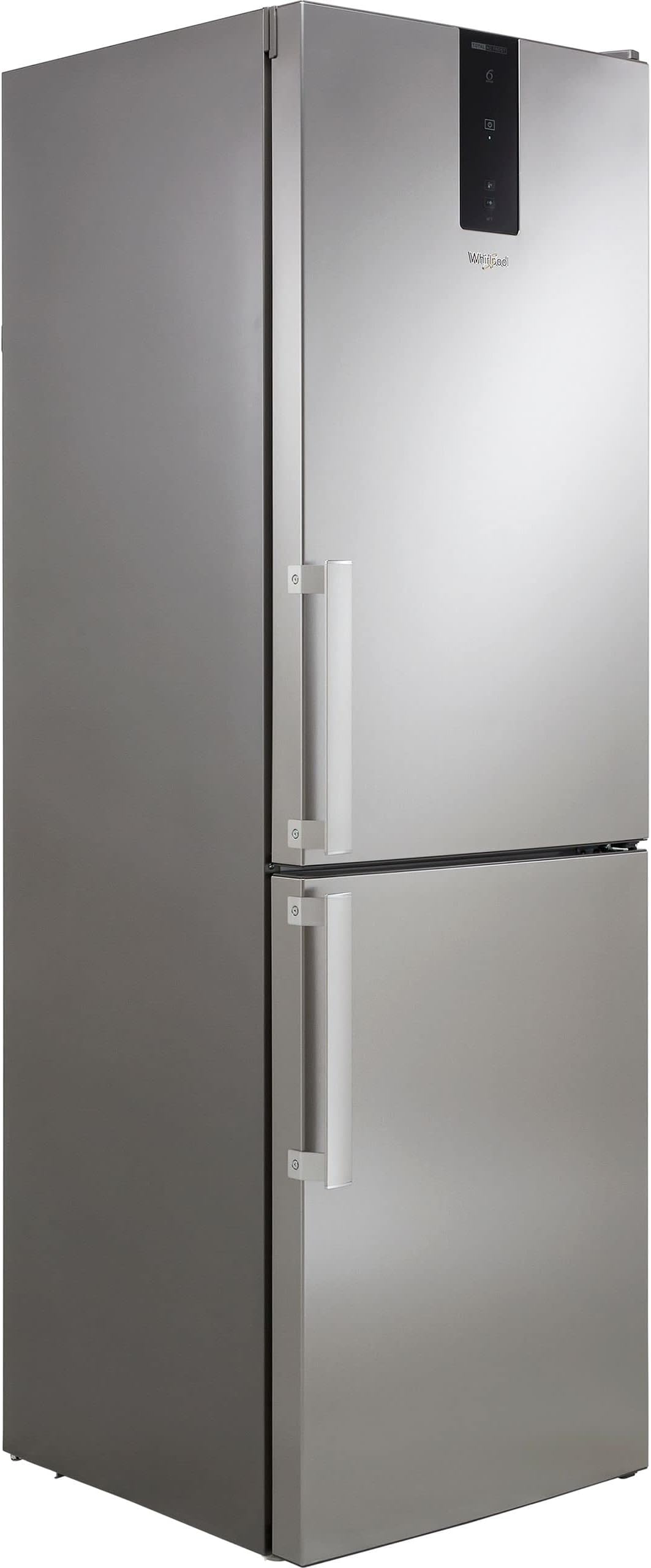 Whirlpool W7 811O OX H (UK) Freestanding 70/30 Fridge Freezer, 338L, 59.6cm wide, No Frost [Energy Class F]