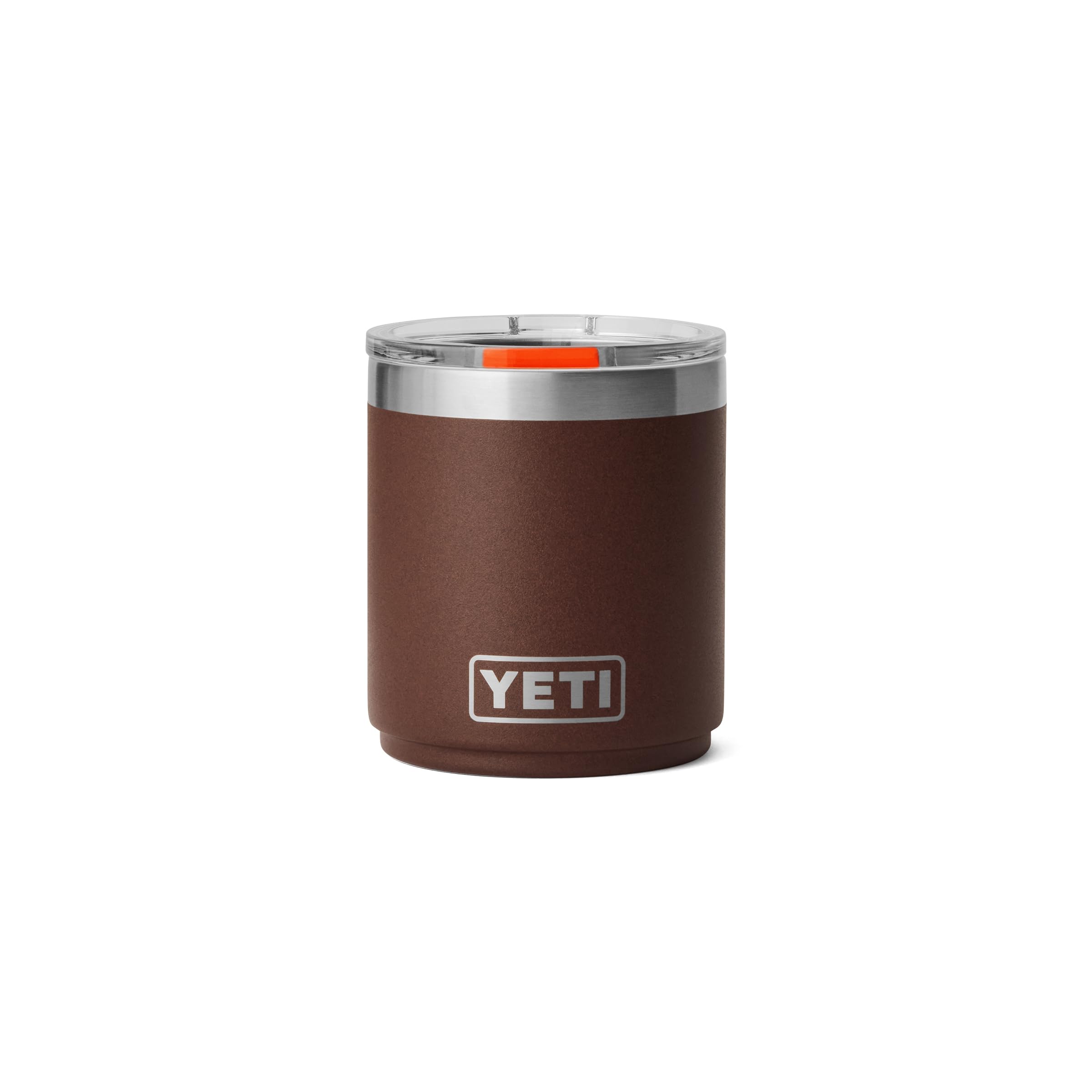 Yeti Wetlands Brown Rambler 10 Oz Stackable Lowball 2.0, Vacuum Insulated, Stainless Steel With Magslider Lid,