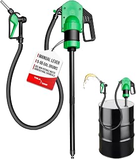 TERA PUMP Manual Lever Action Pump w/Gas Pump Style Nozzle