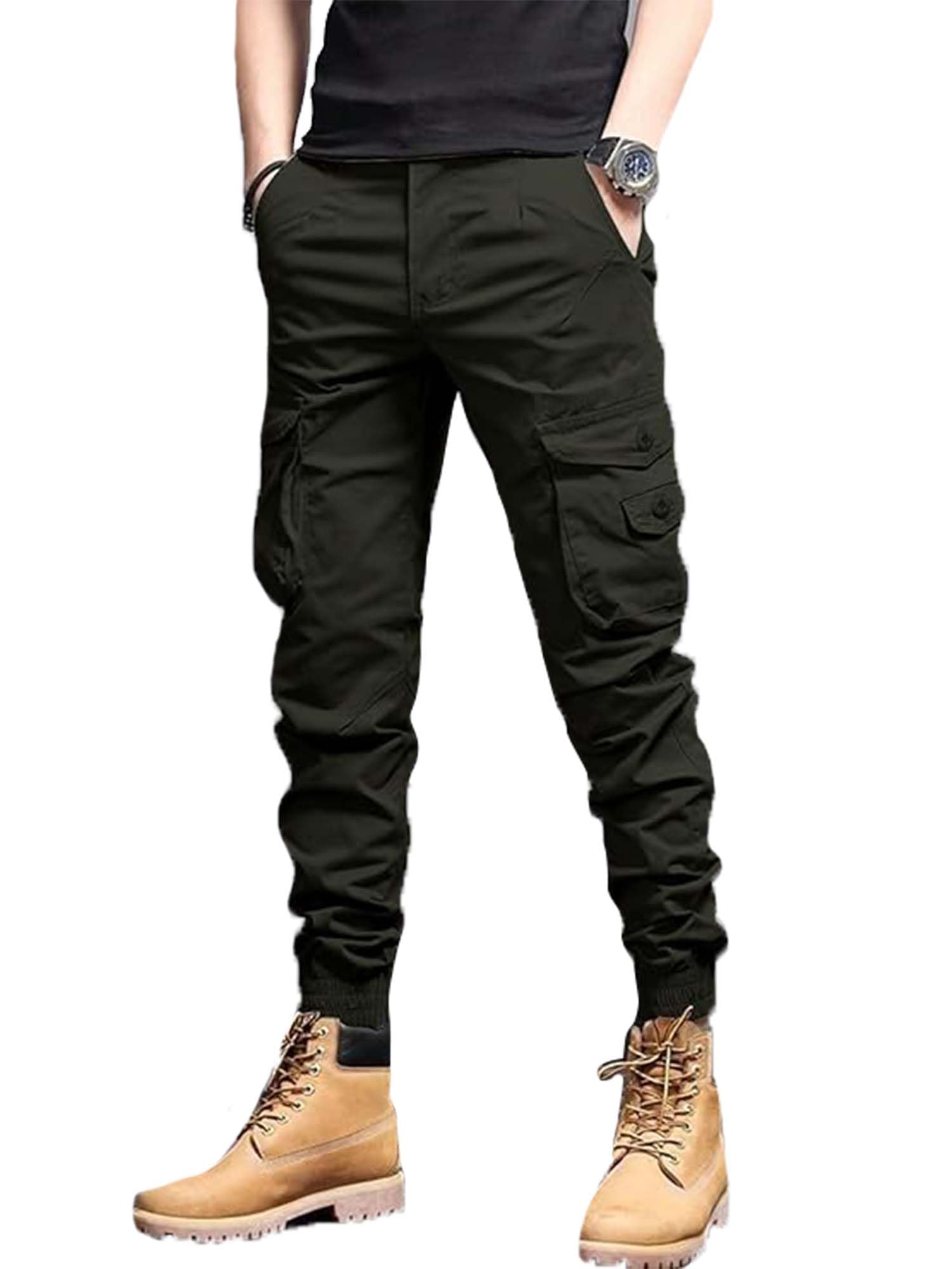Cargo for Men || Cotton Cargo Pant || Drawstring Waist Pant (Also Available in Plus Sizes) (W-Cargo-09-12)-picture-24
