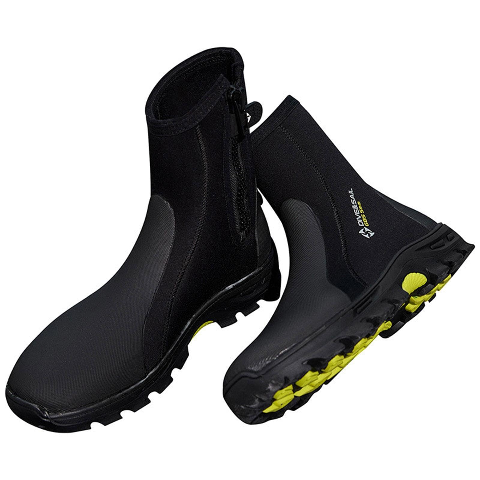 VISTORA Diving Boots Amphibious Water Shoes Professional Cleated Outsole Side Zipper EU 38 to 39 |Sporting Goods | Water Sports | Fins, Footwear & Gloves | Boots, Booties