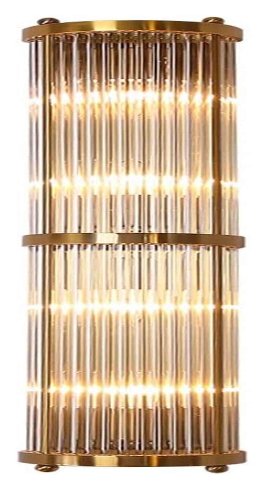ZTCHSENZT Wall Lamp Light Wall Light Gold Metal Wall Sconce Indoor Wall Lamp, Vanity Wall Mount Lighting Fixture E14 Wall Sconces for Living Room Bedroom Bedside Hallway Hotel,45cm