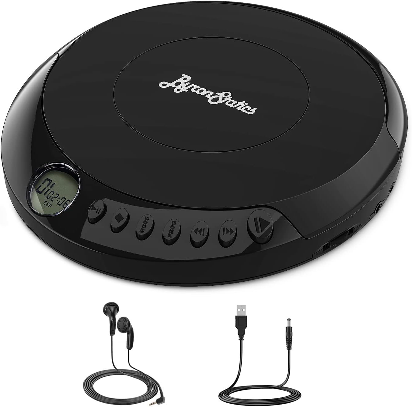 ByronStatics Portable Disc CD player, Personal Walkman