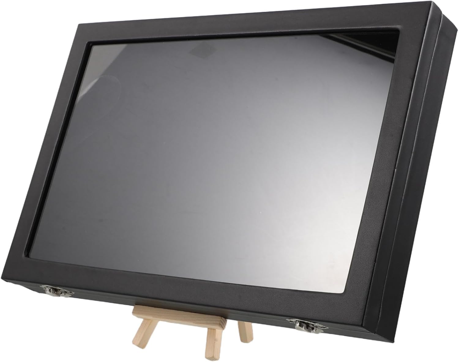 Alipis Enamel Pin Display Shadow Box Frame Tabletop Wall Mount Elegant Collector Stand for Medals Badges Jewelry Pins and Rings Showcasing Your Collection