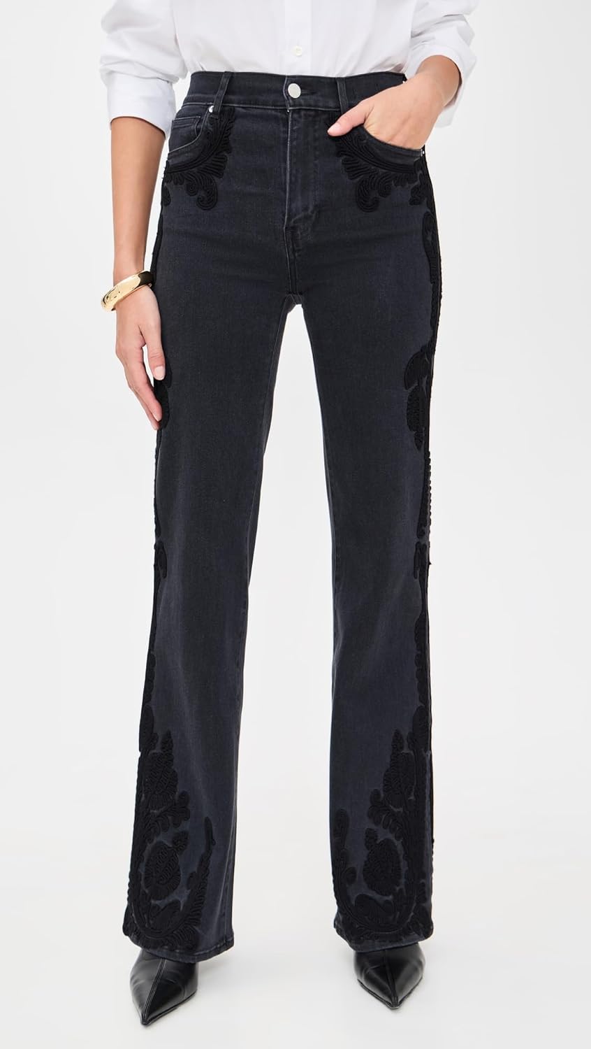 Veronica Beard Jean Women's Crosbie High Rise Wide Leg - Image 2