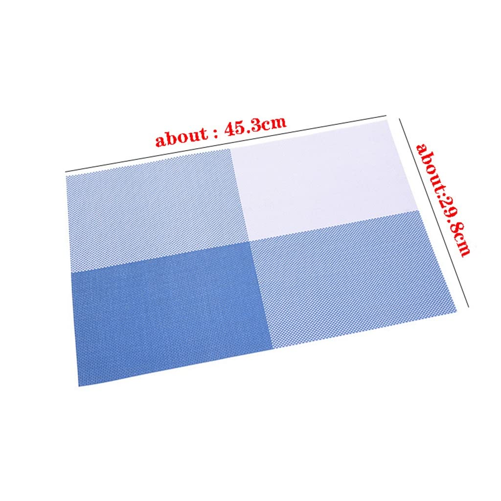 Décoration de Table, Sets de Table, Tapis de Cuisine/Salle à Manger rectangulaire Style Occidental, résistant pour Le Sol
