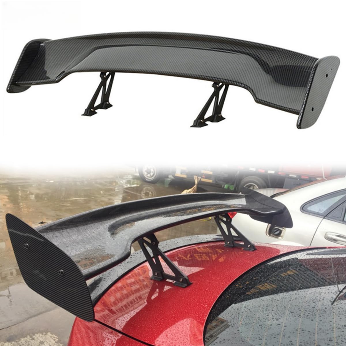 カーボンファイバー リアウイング GTウィング Amazon | JOGIO カーボンファイバー リアスポイラー 86 GT86