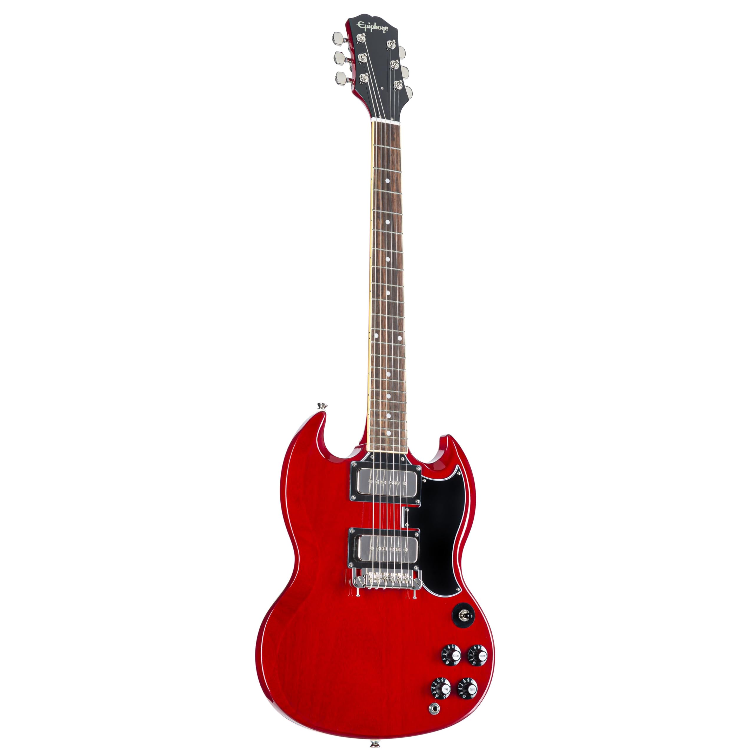Amazon.com: Epiphone TI SG Special, Vintage Cherry with Case